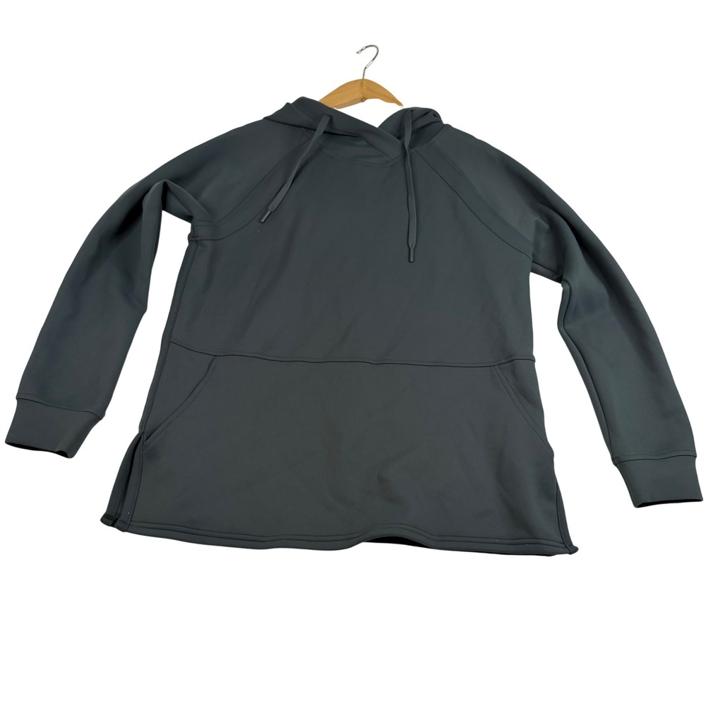 32 Degrees Heat Mens Small Gray Pullover Hoodie Activewear Tech Stretch RN
